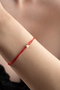 Heliophilia Silver Pulsera de Plata de Ley 925 en Oro y Rojo con Baño de Oro Rosa